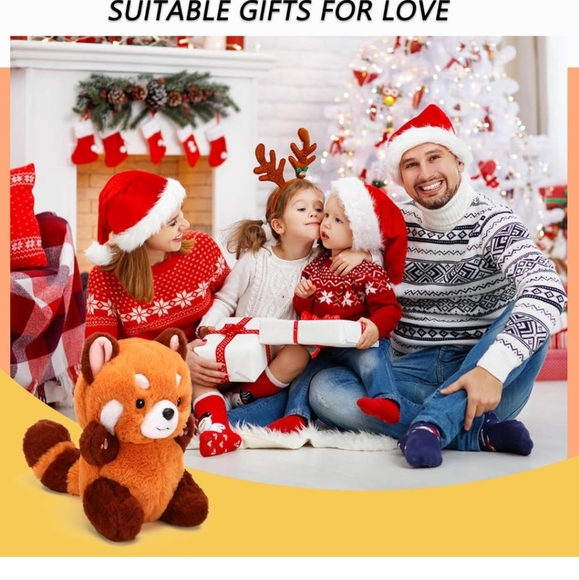 Cute Red Panda Plush Toy - Picture 5 of 10